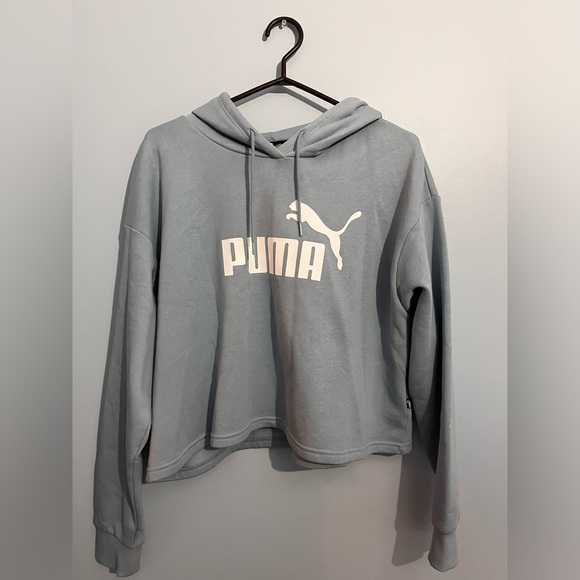 Puma Cropped Hoodie - Picture 1 of 2
